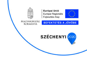 Széchenyi 2020 Európai Regionális Fejlesztési Alap infoblokk